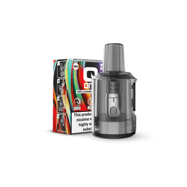 Second image of QOne Replacement Pod Single Pack (0.6Ohm/0.8Ohm/1.2Ohm)