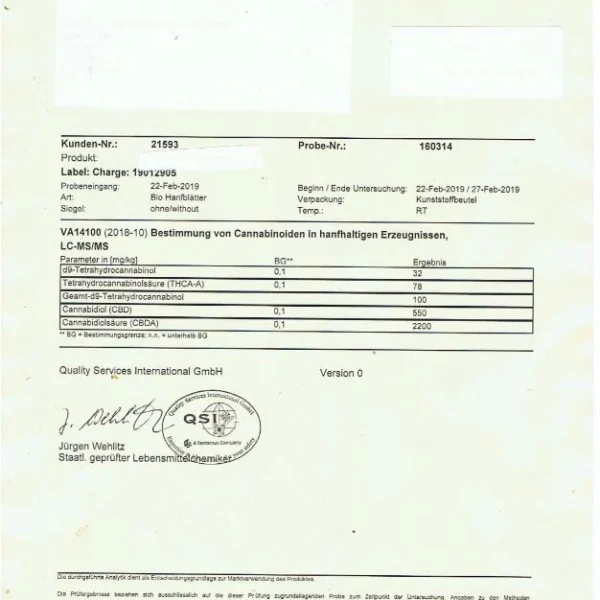 Second image of The Unusual Tea Company 3% CBD Hemp Tea - Summer Fruits 40g